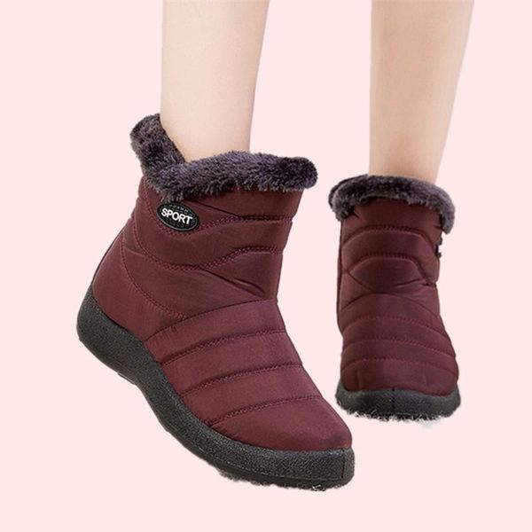 boots women 2021 fashion waterproof snow for winter warm shoes high qulity casual ankle botas autumn big size, Black
boots women 2021 fashion waterproof snow for winter warm shoes high qulity casual ankle botas autumn big size, Black