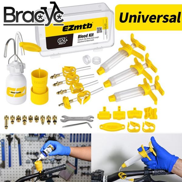 tools universal bicycle hydraulic disc brake oil bleed kit for magura tektro series mtb road bike repair tool
tools universal bicycle hydraulic disc brake oil bleed kit for magura tektro series mtb road bike repair tool