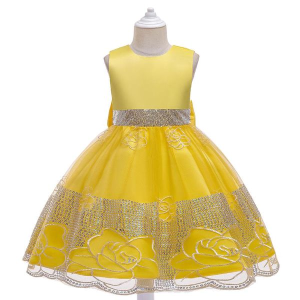 girl's dresses first communion for girls flower dress short yellow sequins belt ball gown pageant kids, Red;yellow
girl's dresses first communion for girls flower dress short yellow sequins belt ball gown pageant kids, Red;yellow