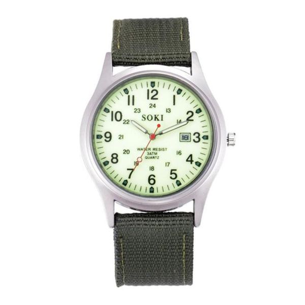 wristwatches military army men's date canvas band stainless steel sport quartz men wrist watch classics casual watches gifts f75, Slivery;brown
wristwatches military army men's date canvas band stainless steel sport quartz men wrist watch classics casual watches gifts f75, Slivery;brown