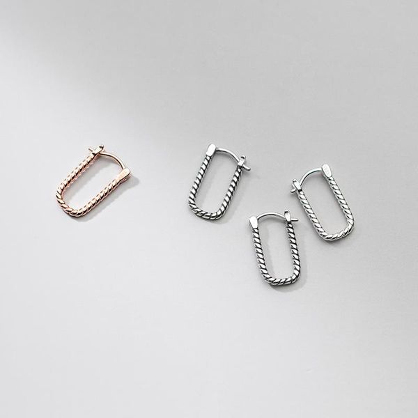 hoop & huggie real 925 sterling silver small earrings for women teen girls rope twisted u geometric korean earings fashion jewelry 2021, Golden;silver
hoop & huggie real 925 sterling silver small earrings for women teen girls rope twisted u geometric korean earings fashion jewelry 2021, Golden;silver
