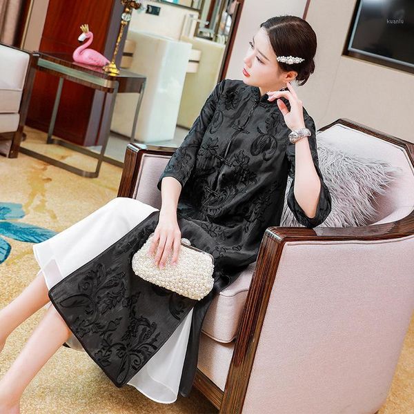 women's trench coats autumn lady small stand-up collar single-breasted embroidered slim dress coat chinese style mid-length s-2xl, Tan;black
women's trench coats autumn lady small stand-up collar single-breasted embroidered slim dress coat chinese style mid-length s-2xl, Tan;black