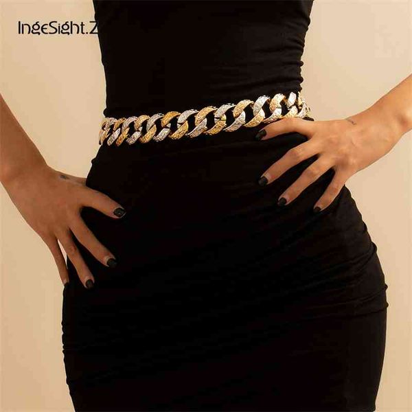 ingesight.z punk exaggerated chunky thick plastic harness waist belly chain for women body jewelry party gifts, Silver
ingesight.z punk exaggerated chunky thick plastic harness waist belly chain for women body jewelry party gifts, Silver