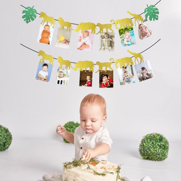 party decoration jqsyrise jungle safari animal po banner happy birthday decor baby shower boy girl 1st bunting garland supplies
party decoration jqsyrise jungle safari animal po banner happy birthday decor baby shower boy girl 1st bunting garland supplies