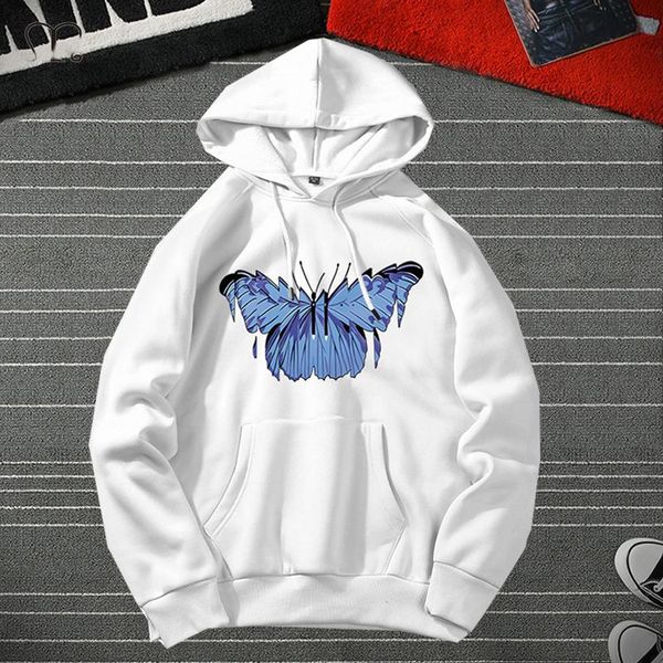 men's hoodies & sweatshirts harajuku mode tier gedruckt casual schmetterling 2021 herbst outwear, Black
men's hoodies & sweatshirts harajuku mode tier gedruckt casual schmetterling 2021 herbst outwear, Black