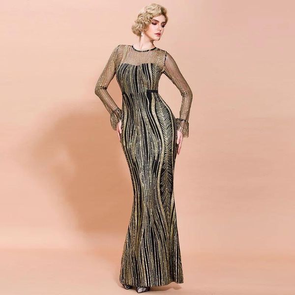 casual dresses long sleeve sequins maxi mermaid women winter dress 2021 designer elegant evening party club vestido, Black;gray
casual dresses long sleeve sequins maxi mermaid women winter dress 2021 designer elegant evening party club vestido, Black;gray