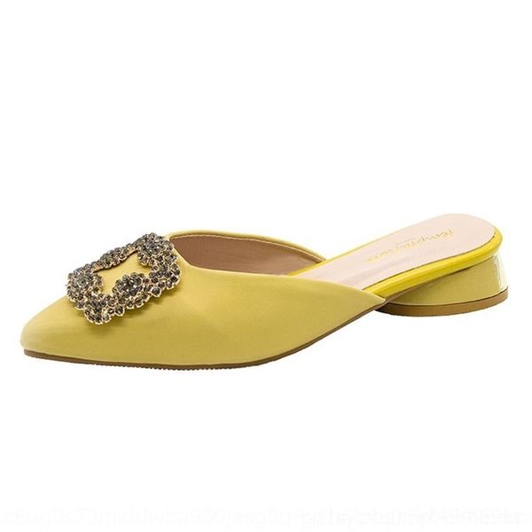 zhn baotou half women'sspring 2020 ins rhinestone squarelow heel sandals and slippersslipperspointed fashion thick heel mill, Black
zhn baotou half women'sspring 2020 ins rhinestone squarelow heel sandals and slippersslipperspointed fashion thick heel mill, Black