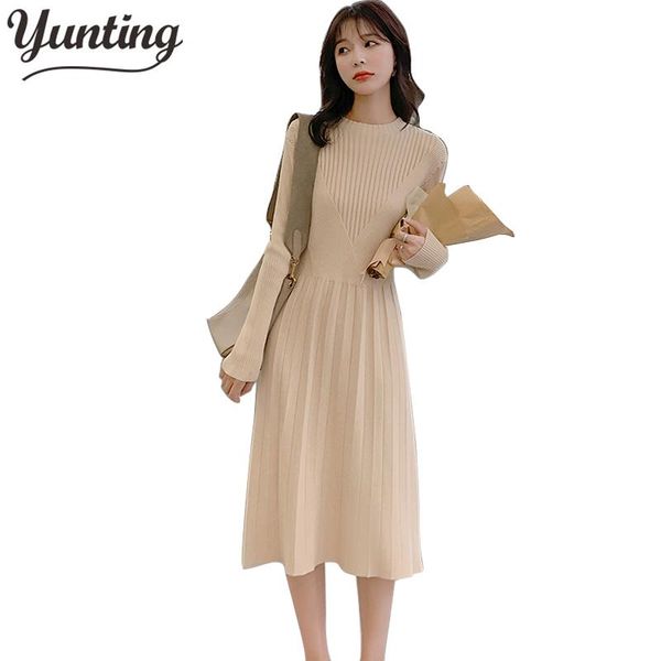 casual dresses autumn winter black sweater dress women o-neck long sleeve a line knit female girl, Black;gray
casual dresses autumn winter black sweater dress women o-neck long sleeve a line knit female girl, Black;gray