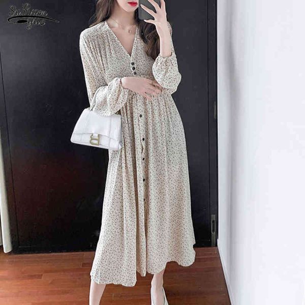 spring long sleeve v-neck women's clothing floral chiffon dress women summer es out feminine vestidos mujer 13193 210521, Black;gray
spring long sleeve v-neck women's clothing floral chiffon dress women summer es out feminine vestidos mujer 13193 210521, Black;gray