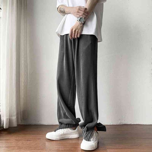 men's pants cotton sweatpants fashion gray black wide-leg men streetear loose straight joggers track mens trousers m-2xl aqkt
men's pants cotton sweatpants fashion gray black wide-leg men streetear loose straight joggers track mens trousers m-2xl aqkt