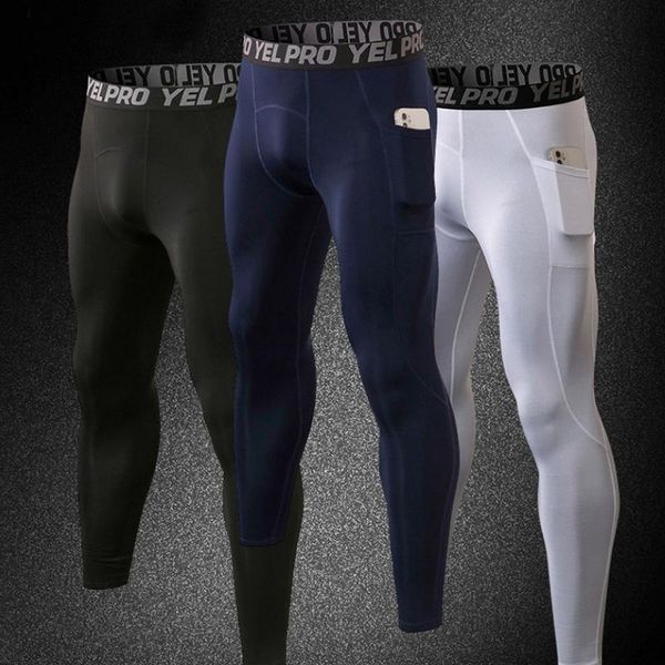 running pants sport training gym mens compression leggings men tights fitness exercise trousers sportswear jogging, Black;blue
running pants sport training gym mens compression leggings men tights fitness exercise trousers sportswear jogging, Black;blue