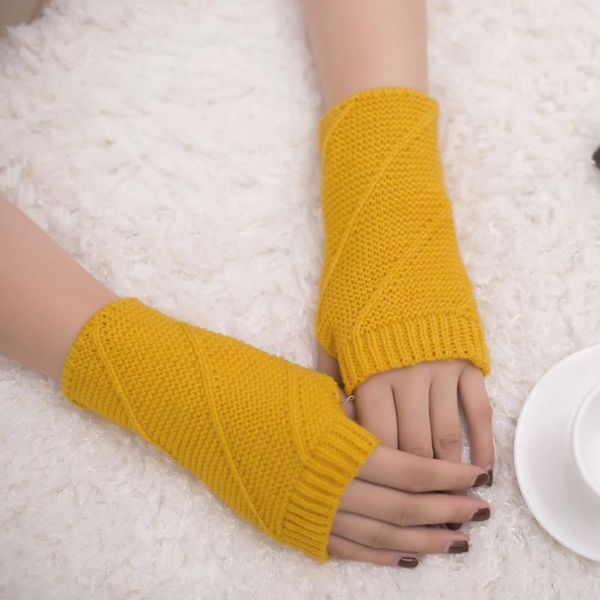 five fingers gloves women girl knitted arm fingerless keep warm winter soft mitten autumn and yellow knitting mittens for, Blue;gray
five fingers gloves women girl knitted arm fingerless keep warm winter soft mitten autumn and yellow knitting mittens for, Blue;gray