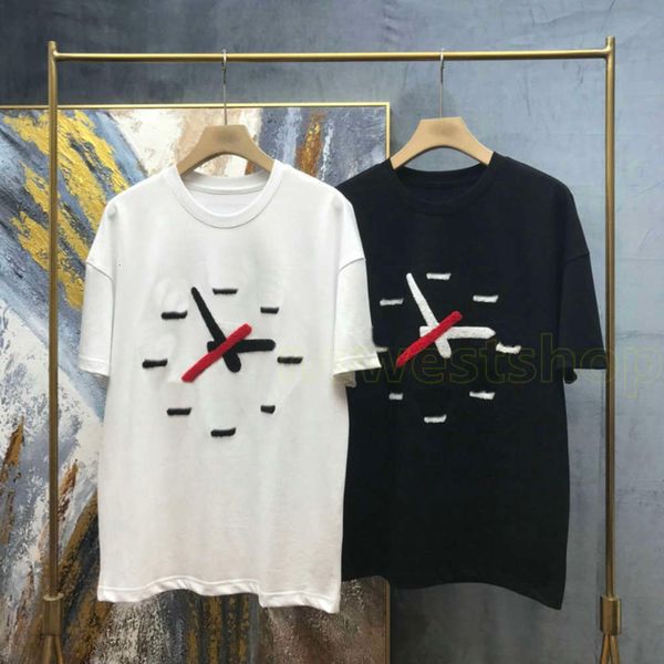 2021 paris luxury mens towel embroidery print t shirt designer t shirts fashion womens clock print t shirts casual cotton tee, White;black
2021 paris luxury mens towel embroidery print t shirt designer t shirts fashion womens clock print t shirts casual cotton tee, White;black