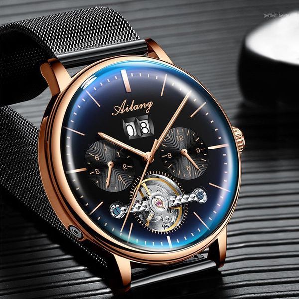 wristwatches ailang tourbillon fashion automatic skeleton mens watches week calendar waterproof luminous men's wrist watch 8622, Slivery;brown
wristwatches ailang tourbillon fashion automatic skeleton mens watches week calendar waterproof luminous men's wrist watch 8622, Slivery;brown