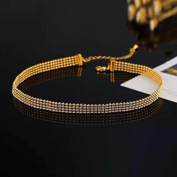 chokers selling 925 sterling silver 16 inch gold bead chain necklace women's fashion luxury party gifts wedding jewelry, Golden;silver
chokers selling 925 sterling silver 16 inch gold bead chain necklace women's fashion luxury party gifts wedding jewelry, Golden;silver