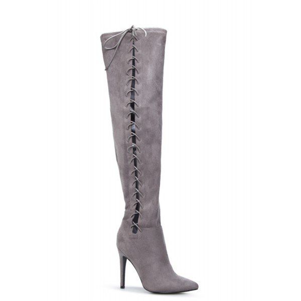 boot rents till grey camuroza leather leg ln long women cut-out gladiator cross-tied on boots up to the knee high heel shoes, Black
boot rents till grey camuroza leather leg ln long women cut-out gladiator cross-tied on boots up to the knee high heel shoes, Black