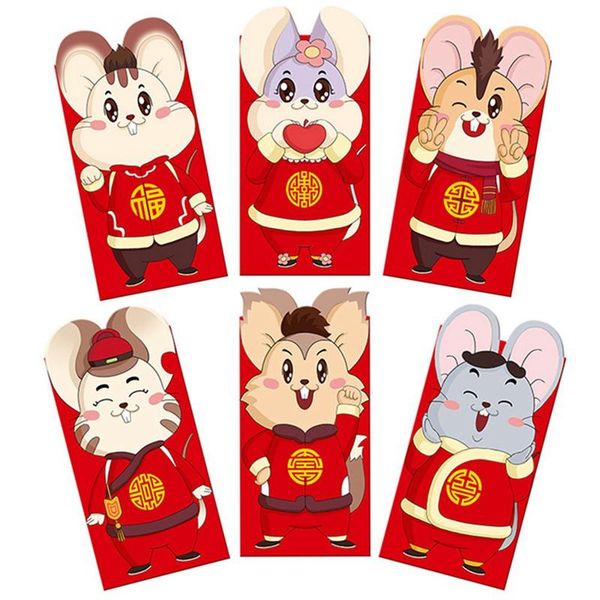 pcs kawaii 2021 chinese fortune rat year red envelope children pocket for student kids gift packing bags
pcs kawaii 2021 chinese fortune rat year red envelope children pocket for student kids gift packing bags