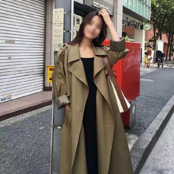women's trench coats 2021 sale women spring long light coat warm lapel female windbreaker sleeve lady casual, Tan;black
women's trench coats 2021 sale women spring long light coat warm lapel female windbreaker sleeve lady casual, Tan;black