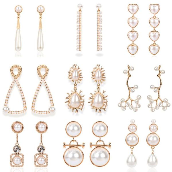 dangle & chandelier uddein trendy simulated pearl ear ring for women fashion statement big long earrings wedding party jewelry, Silver
dangle & chandelier uddein trendy simulated pearl ear ring for women fashion statement big long earrings wedding party jewelry, Silver