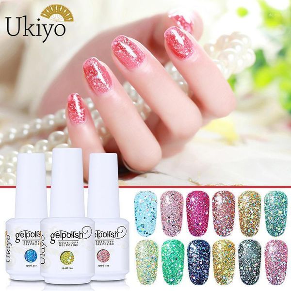 ukiyo 15ml bling glitter gel polish nail art soak off uv led base coat semi permanent lacquer enamel paint1, Red;pink
ukiyo 15ml bling glitter gel polish nail art soak off uv led base coat semi permanent lacquer enamel paint1, Red;pink