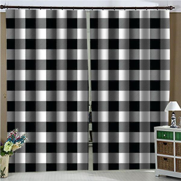 curtain & drapes 2021 black and white square 3d printed curtains support customization
curtain & drapes 2021 black and white square 3d printed curtains support customization