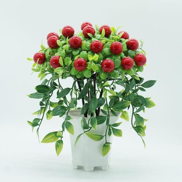 decorative flowers & wreaths simulation fruit potted deskdecoration living room indoor plastic artificial flower landscape green
decorative flowers & wreaths simulation fruit potted deskdecoration living room indoor plastic artificial flower landscape green