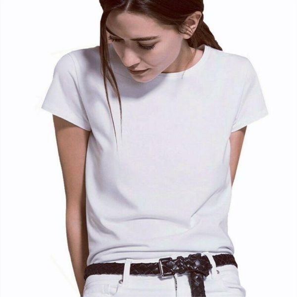 women's t-shirt solid color t shirts female summer 2021 women crew neck short sleeve tees clothing casual fitness shirt, White
women's t-shirt solid color t shirts female summer 2021 women crew neck short sleeve tees clothing casual fitness shirt, White