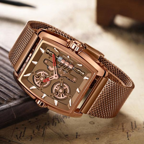 wristwatches mini focus male steel watch mens quartz watches rose gold mesh belt waterproof sports clock relogio masculino, Slivery;brown
wristwatches mini focus male steel watch mens quartz watches rose gold mesh belt waterproof sports clock relogio masculino, Slivery;brown