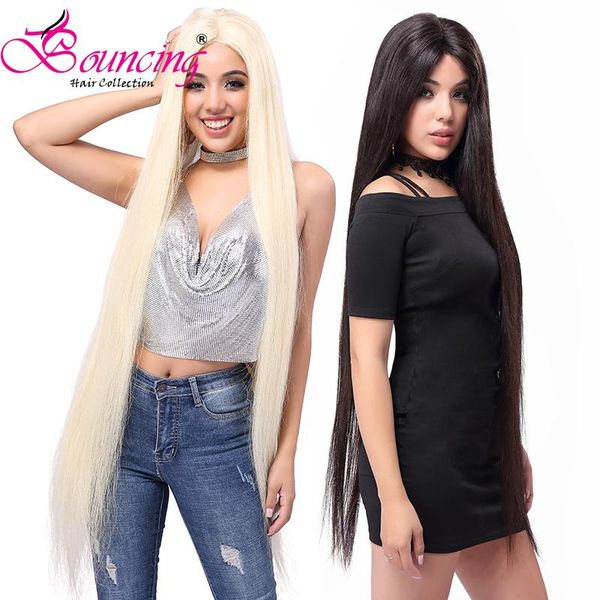 lace wigs bouncing straight long 40 inch 250% density 13x4 front wig blonde #613 #1b pre plucked baby hair brazilian human remy, Black;brown
lace wigs bouncing straight long 40 inch 250% density 13x4 front wig blonde #613 #1b pre plucked baby hair brazilian human remy, Black;brown
