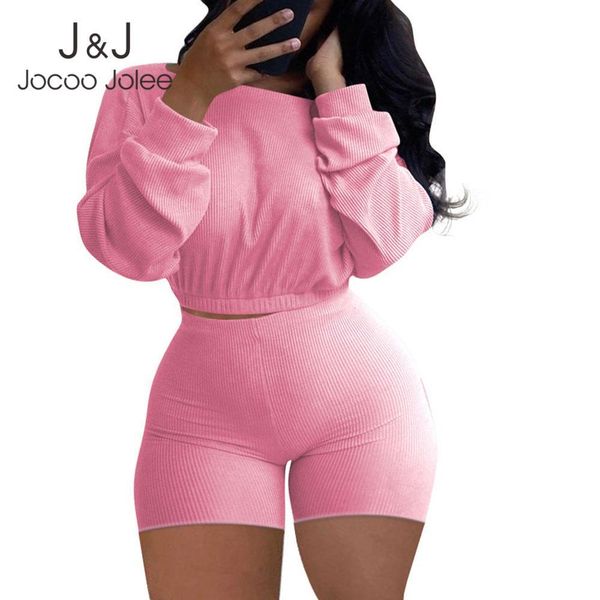 jocco jolee women knit pleated summer solid long sleeve and skinny elastic high waist pants two piece sets casual sport 210518, White
jocco jolee women knit pleated summer solid long sleeve and skinny elastic high waist pants two piece sets casual sport 210518, White