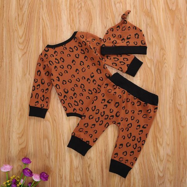 clothing sets baby & children's 0-24m infant clothes suit spring autumn girls boys long sleeve leopard print romperlong pants cap set, White
clothing sets baby & children's 0-24m infant clothes suit spring autumn girls boys long sleeve leopard print romperlong pants cap set, White