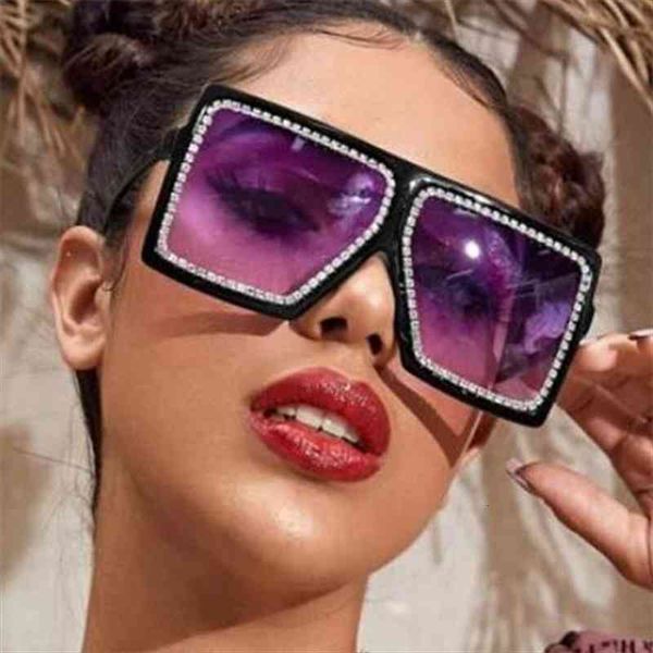 chain rhinestones large square sunglasses women fashion oversized glasses black purple shades eyewear uv400, White;black
chain rhinestones large square sunglasses women fashion oversized glasses black purple shades eyewear uv400, White;black
