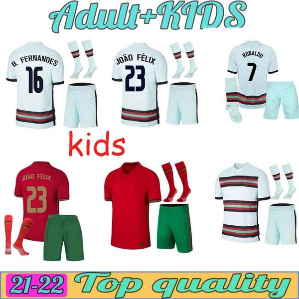 men kids kit 2021 ronaldo soccer jerseys joao felix 2022 euro fernandes diogo j bernardo national team football shirt, Black;yellow
men kids kit 2021 ronaldo soccer jerseys joao felix 2022 euro fernandes diogo j bernardo national team football shirt, Black;yellow
