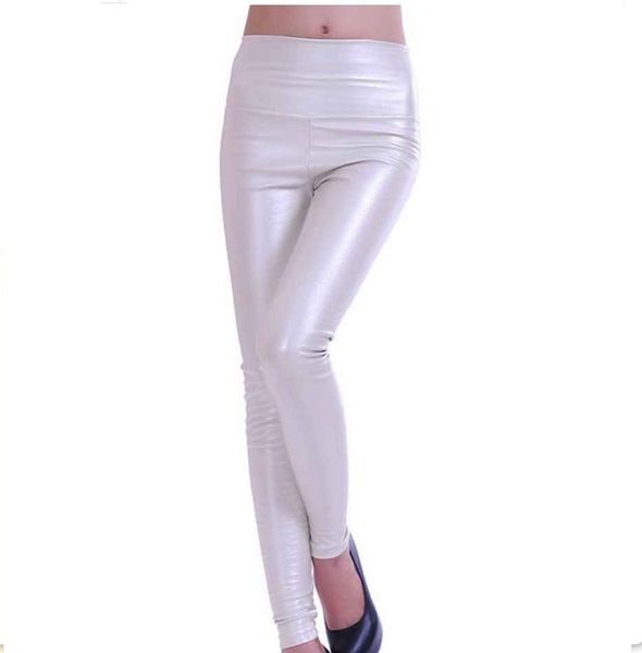 leggings fashion spring and autumn high waist pu leather women's thin tight legged pants can be made, Black
leggings fashion spring and autumn high waist pu leather women's thin tight legged pants can be made, Black