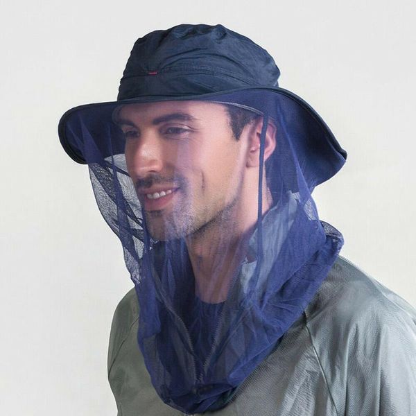 stingy brim hats mosquito head net sun bug bee protection mesh fishing outdoor men women cap, Blue;gray
stingy brim hats mosquito head net sun bug bee protection mesh fishing outdoor men women cap, Blue;gray