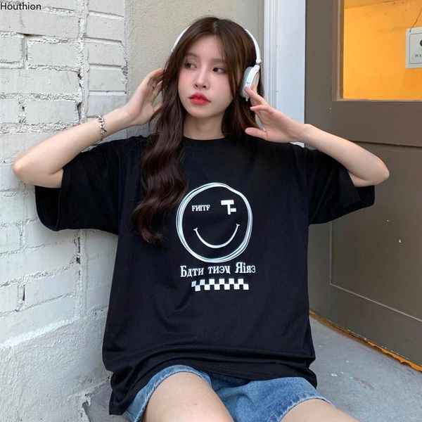 women's t-shirt houthion short-sleeved o-collar korean tees pure cotton letter summer 2021 fashion casual plus size, White
women's t-shirt houthion short-sleeved o-collar korean tees pure cotton letter summer 2021 fashion casual plus size, White