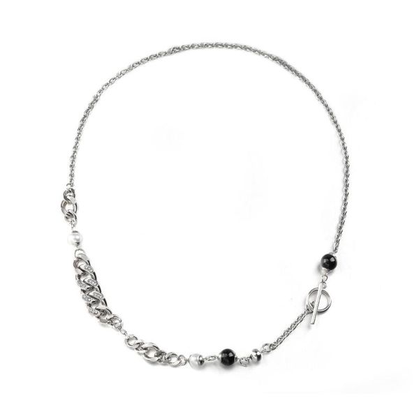 chains titanium steel necklace men and women do not embroider stitching cuban chain lovers sweater custom, Silver
chains titanium steel necklace men and women do not embroider stitching cuban chain lovers sweater custom, Silver