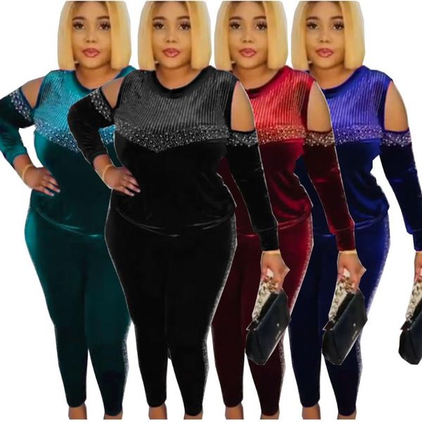 plus size tracksuits african sets for women 2021 long sleeve beading diamonds elastic bazin baggy pants rock style dashiki famous suit lady, Black
plus size tracksuits african sets for women 2021 long sleeve beading diamonds elastic bazin baggy pants rock style dashiki famous suit lady, Black