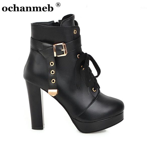 boots ochanmeb punk metal buckle ankle for women sweet bow-tie lace up booties ladies platforms thick high heels shoe 43 botas1, Black
boots ochanmeb punk metal buckle ankle for women sweet bow-tie lace up booties ladies platforms thick high heels shoe 43 botas1, Black