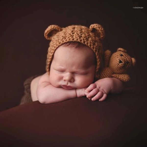 arrival baby pography props cute bear + hat pograph set crochet cap costume po knit caps1, Yellow
arrival baby pography props cute bear + hat pograph set crochet cap costume po knit caps1, Yellow