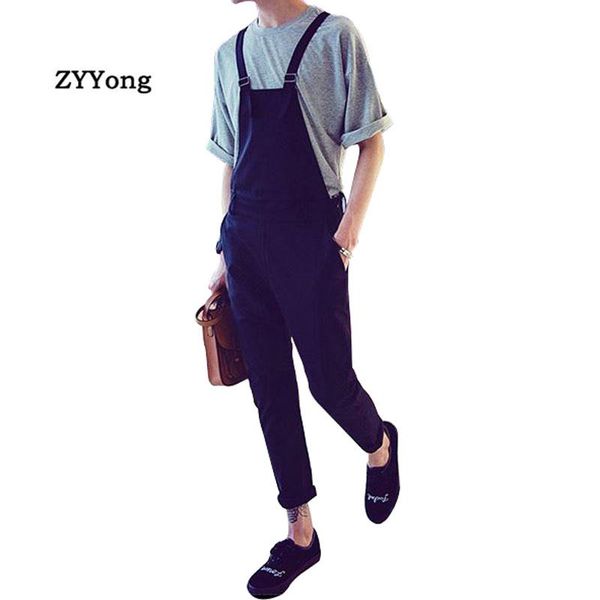 men's pants fashion bib overalls ankle length pant solid colorkorean style slim black jumpsuits rompers youth casual trousers
men's pants fashion bib overalls ankle length pant solid colorkorean style slim black jumpsuits rompers youth casual trousers