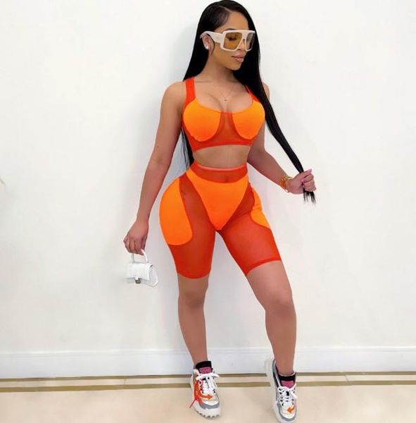 women's tracksuits women suit casual patchwork pencil pants perspective mesh splicing tight-fitting two-piece, Gray
women's tracksuits women suit casual patchwork pencil pants perspective mesh splicing tight-fitting two-piece, Gray