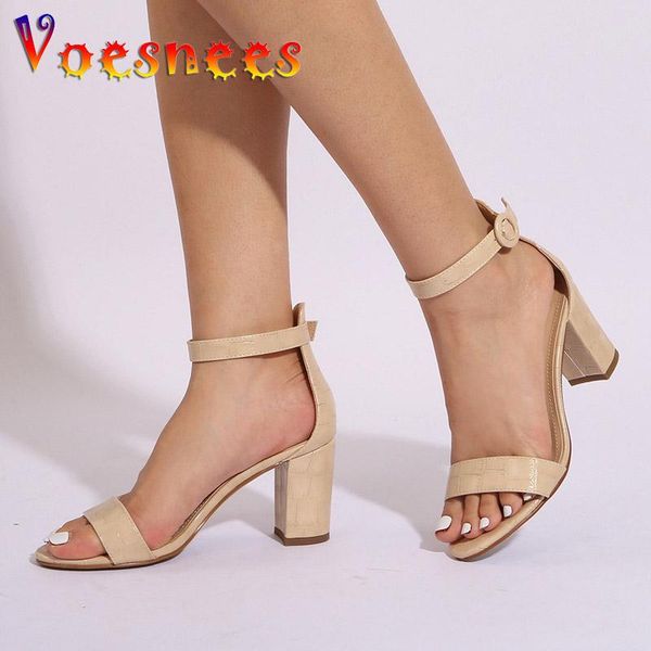sandals women 2021 ankle buckle strap gladiator sandal fashion brand summer 7.5cm emboss lady thick heel party dress shoes, Black
sandals women 2021 ankle buckle strap gladiator sandal fashion brand summer 7.5cm emboss lady thick heel party dress shoes, Black