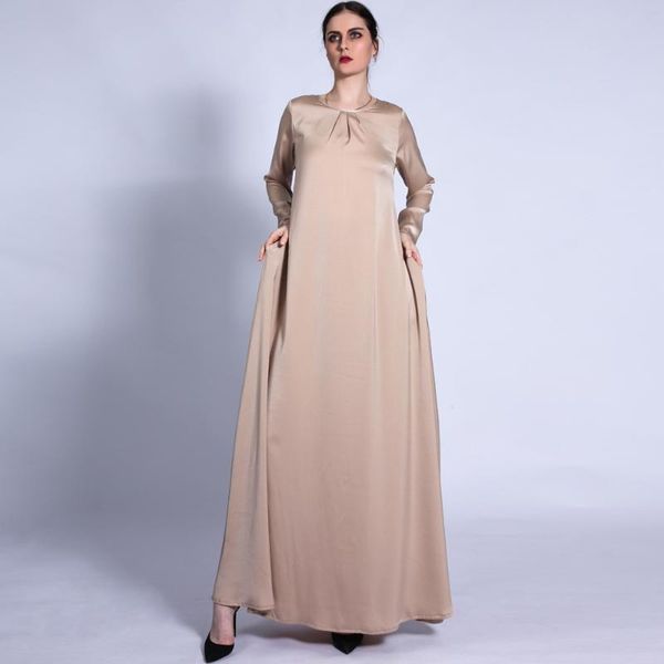 ethnic clothing modest satin abaya dubai turkey islam arabic muslim long dress for women kaftan morocco vestido robe longue femme musulmane, Red
ethnic clothing modest satin abaya dubai turkey islam arabic muslim long dress for women kaftan morocco vestido robe longue femme musulmane, Red