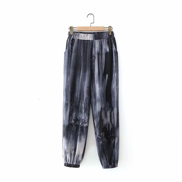 capri spring tie dye sweatpants women's high-waisted waistband elastic streetwear pants, Black;white
capri spring tie dye sweatpants women's high-waisted waistband elastic streetwear pants, Black;white