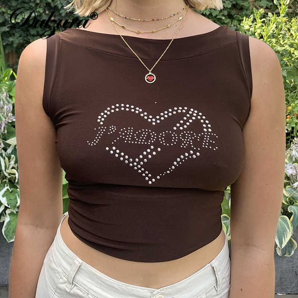 dulzura heart-shape rhinestone women crop tanks o neck bodycon streetwear casual 2021 summer clothes fashion cute y0622, White
dulzura heart-shape rhinestone women crop tanks o neck bodycon streetwear casual 2021 summer clothes fashion cute y0622, White