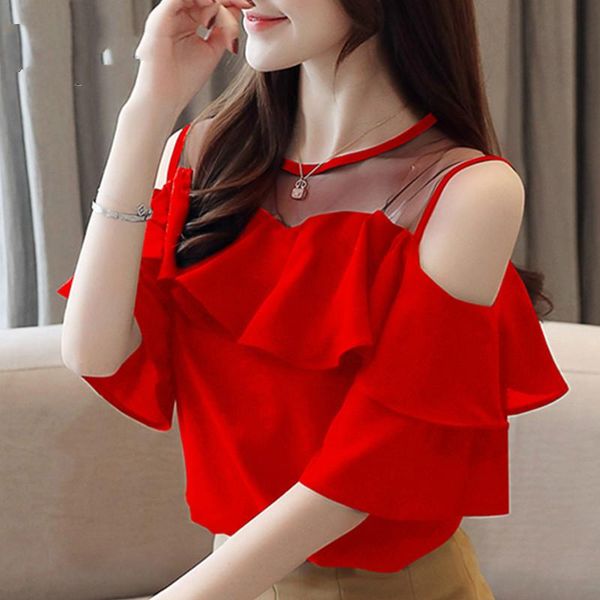 women's blouses & shirts 2021 fashion short sleeve white blouse summer female chiffon shirt off shoulder women and
women's blouses & shirts 2021 fashion short sleeve white blouse summer female chiffon shirt off shoulder women and