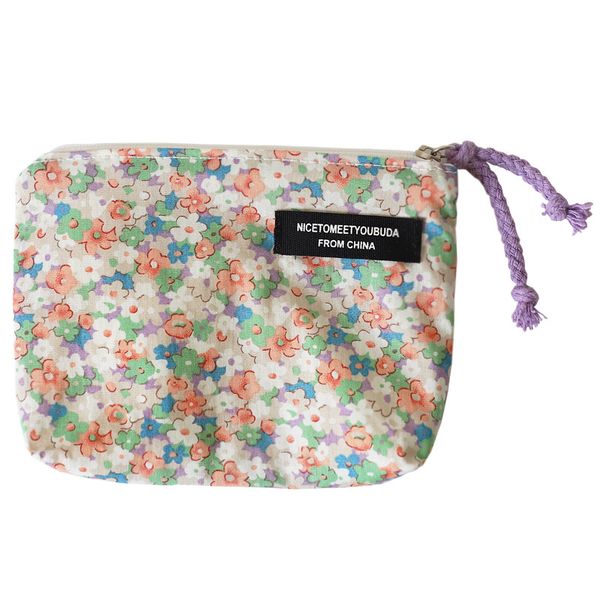 square cute floral coin purse new small fresh cotton sanitary napkin storage bag, Red;black
square cute floral coin purse new small fresh cotton sanitary napkin storage bag, Red;black