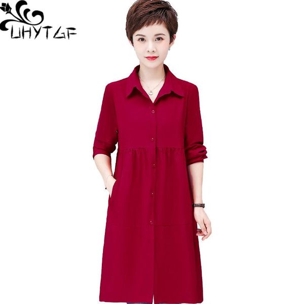 women's trench coats uhytgf mid-length women coat fashion single-breasted thin shirt style spring autumn windbreaker outerwear 5xlplus, Tan;black
women's trench coats uhytgf mid-length women coat fashion single-breasted thin shirt style spring autumn windbreaker outerwear 5xlplus, Tan;black