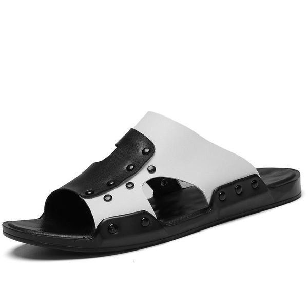 sandals summer men's outdoor leather breathable light men roman beach slippers, Black
sandals summer men's outdoor leather breathable light men roman beach slippers, Black
